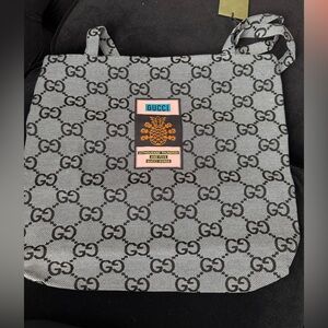 Brand new limited Gucci gwp  Monogram Black and Gray tote bag